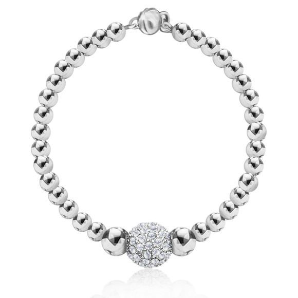 Swarovski Jewelry - 3/$35 💗 Swarovski Sterling Silver Beaded Bracelet